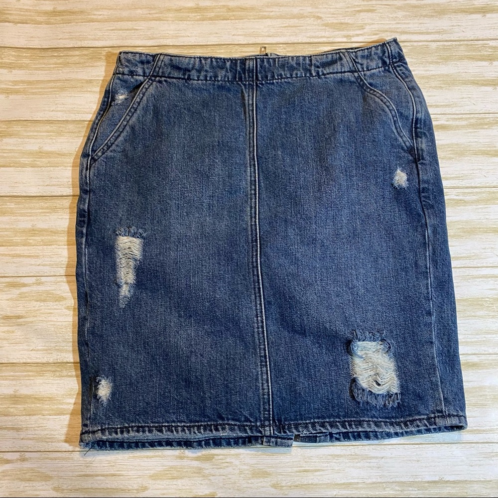 Gap Denim Skirt 28r